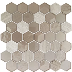 Nimbus Cloud - glass tile